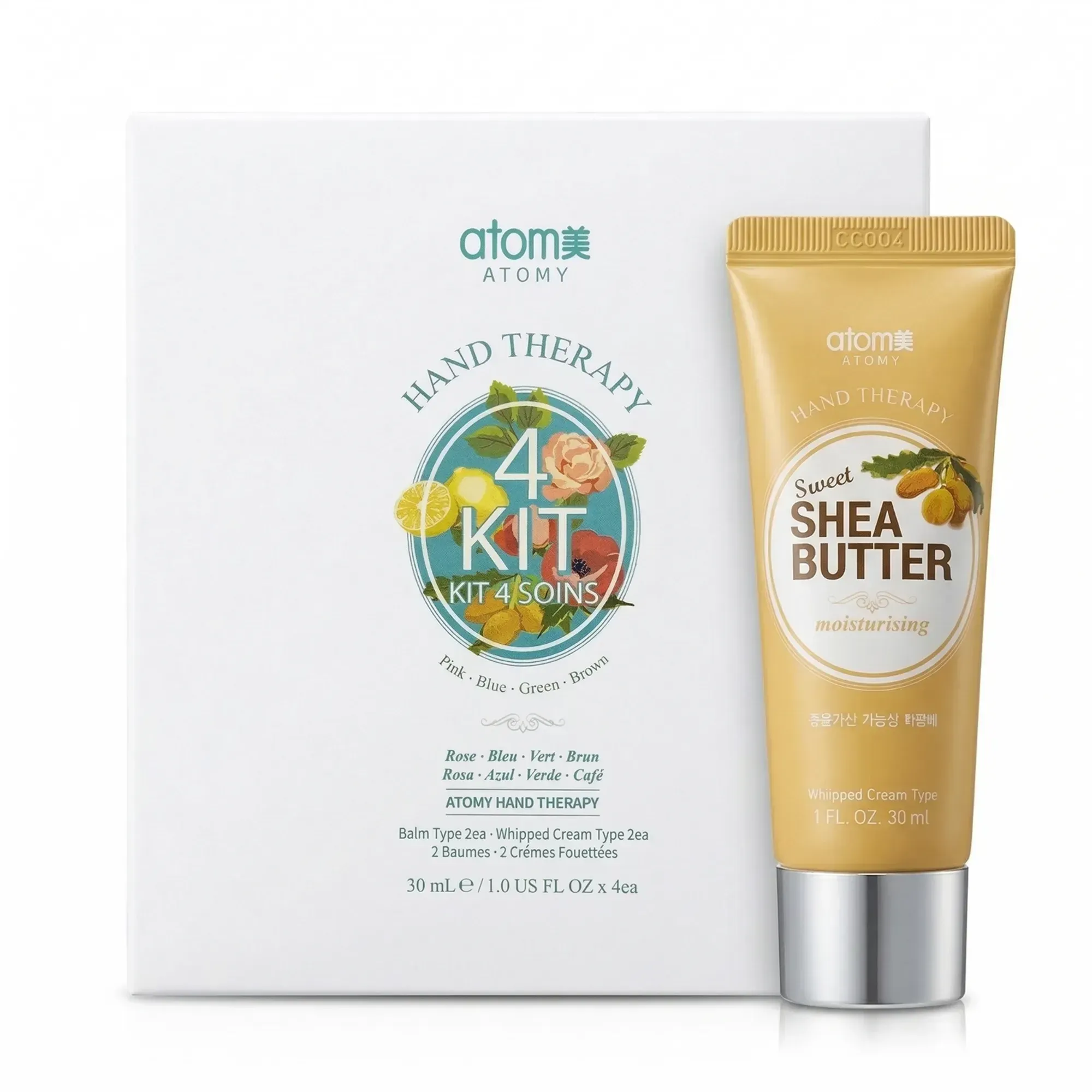 Atomy Hand Therapy Sweet Shea Butter – живильний крем для рук з маслом ши, 30 мл