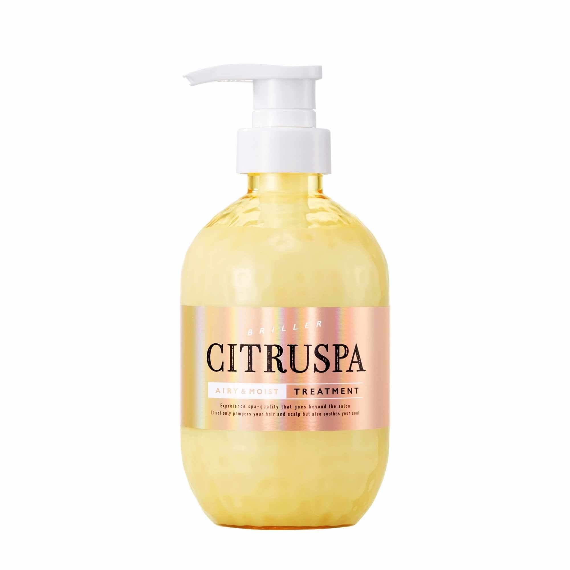 Легкий зволожуючий кондиціонер для волосся BRILLER CITRUSPA Airy & Moist Treatment 470 мл